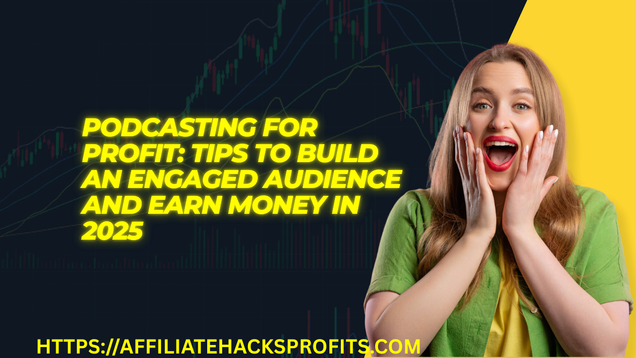 Podcasting for Profit: Tips to Build an Engaged Audience and Earn Money in 2025